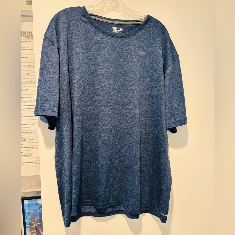 Reebok Men's Heathered Navy Tee